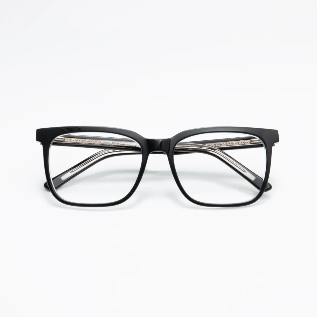 Rectangle Black Eyeglasses