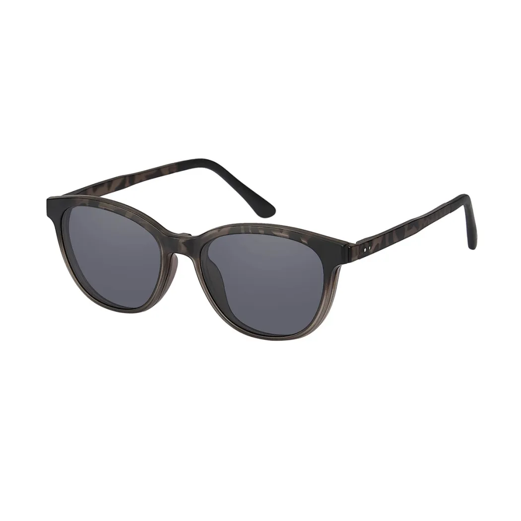 Cat-eye Grey Eyeglasses
