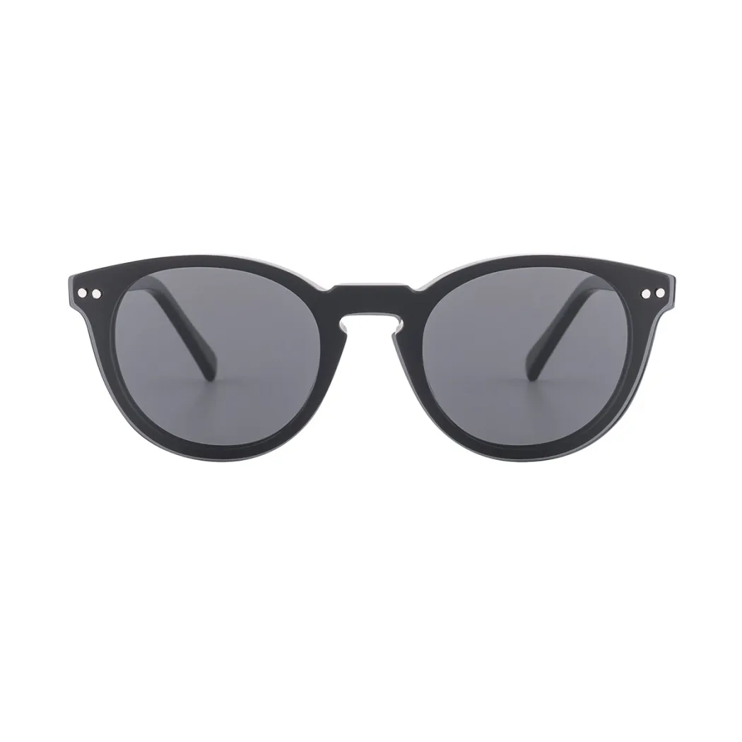 Round Black Eyeglasses