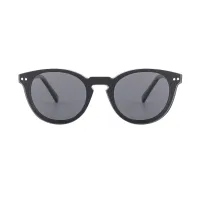 Round Black Eyeglasses