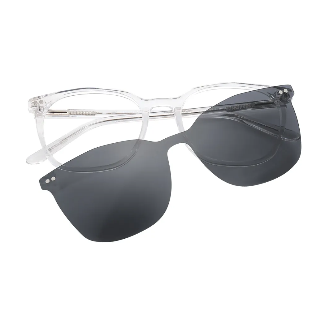 Square Clear Eyeglasses