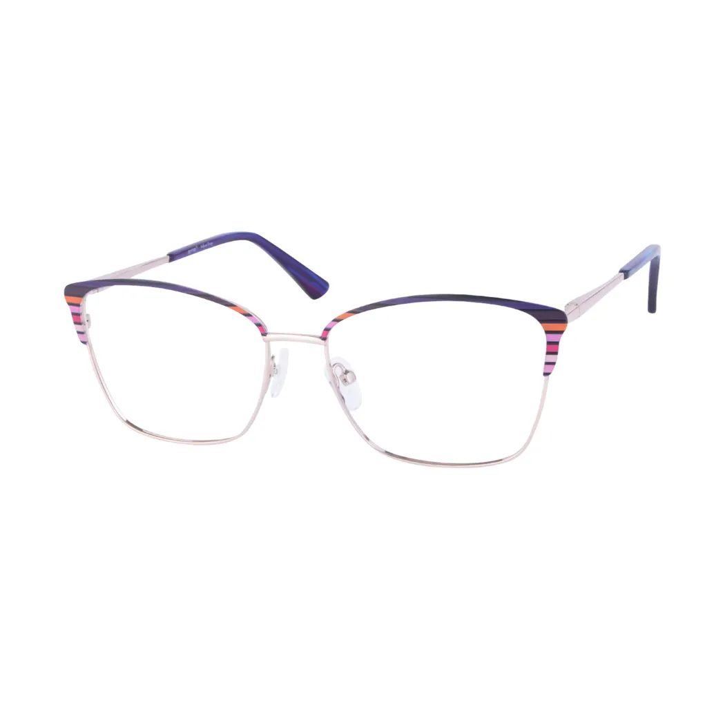 Browline Purple Eyeglasses