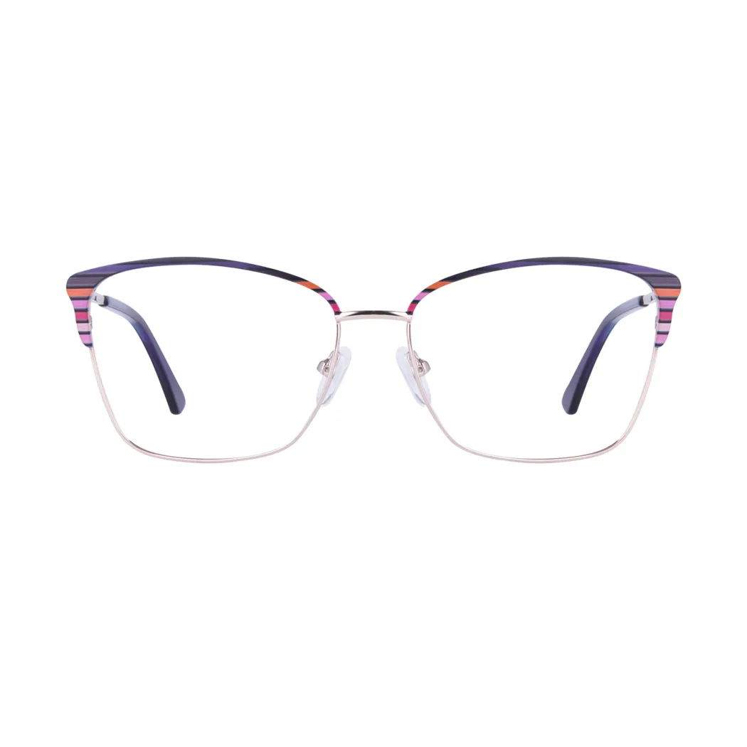 Browline Purple Eyeglasses