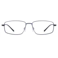 Rectangle Grey Eyeglasses