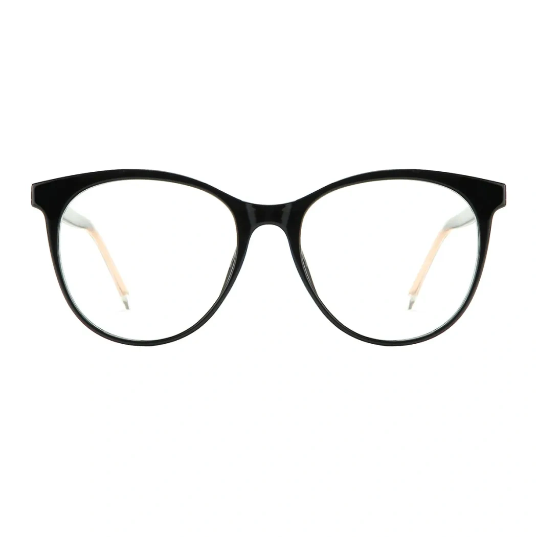 Round Black Eyeglasses