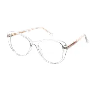Oval Clear Eyeglasses