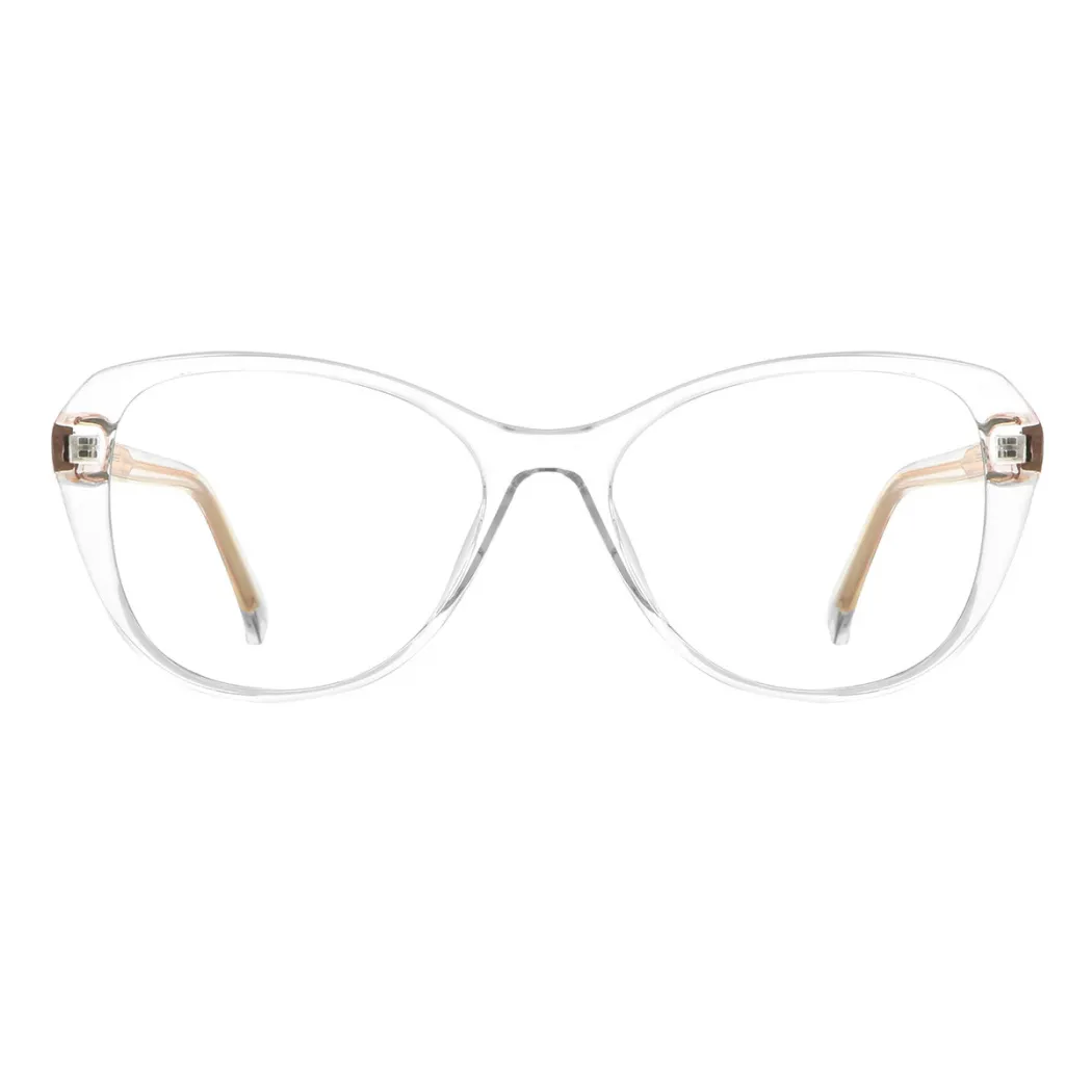Oval Clear Eyeglasses
