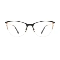Cat-eye Black Eyeglasses