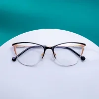 Cat-eye Black Eyeglasses