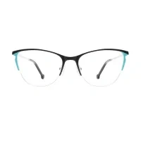 Cat-eye Blue Eyeglasses