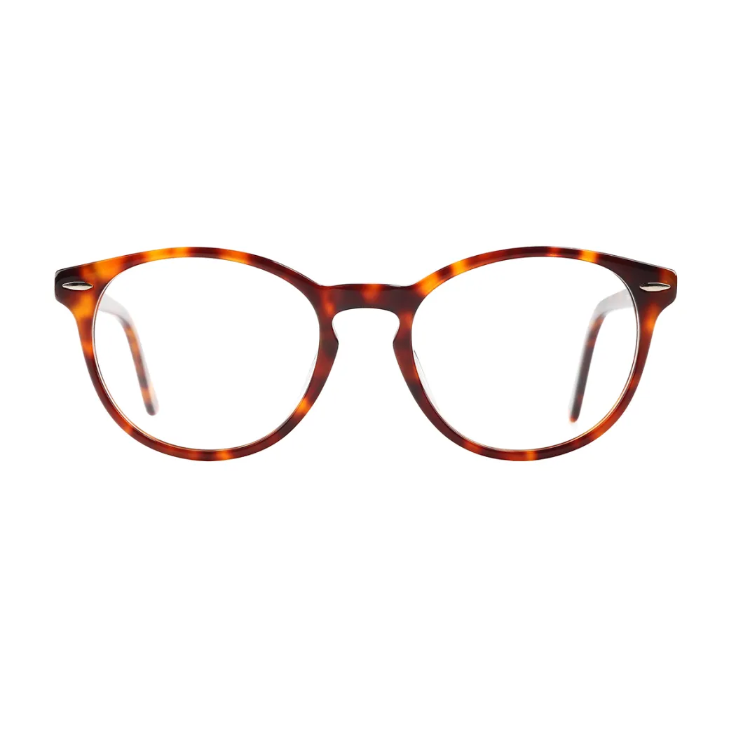 Oval Tortoiseshell Eyeglasses