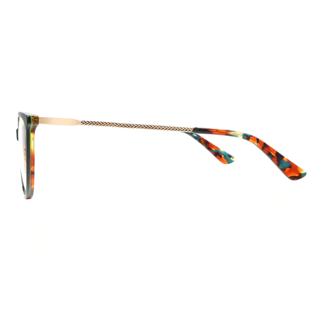 Oval Multicolor Eyeglasses