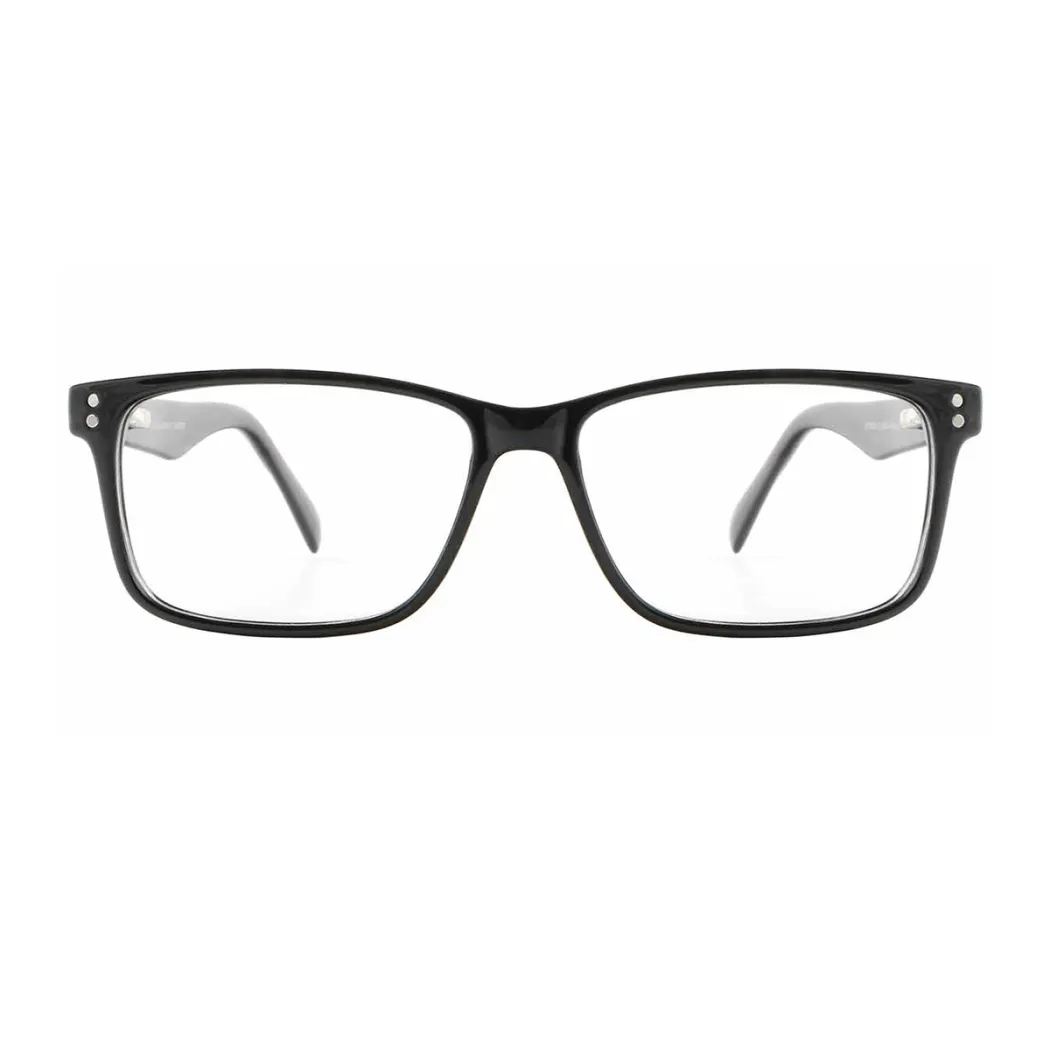 Rectangle Black Eyeglasses