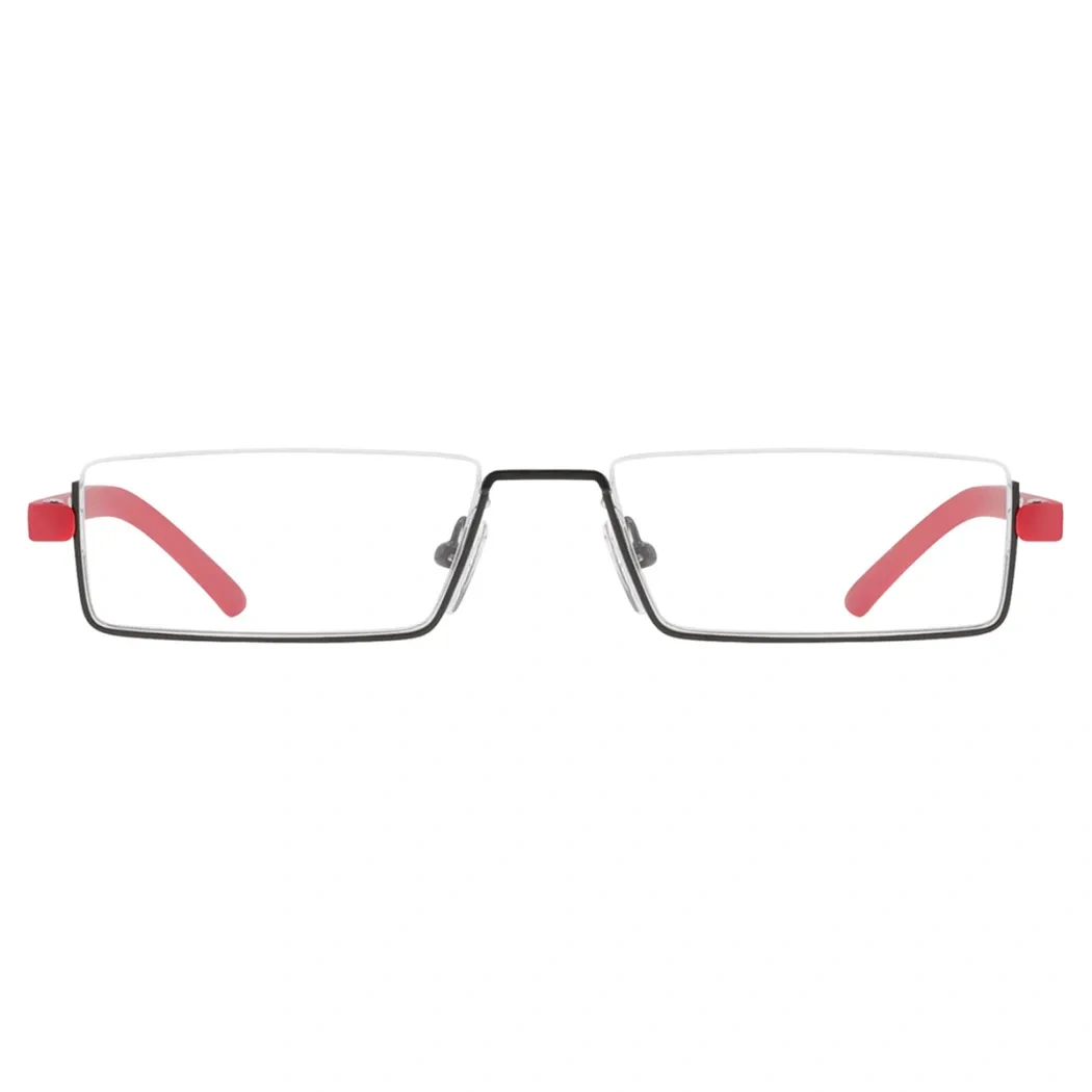 Rectangle Red Reading Glasses