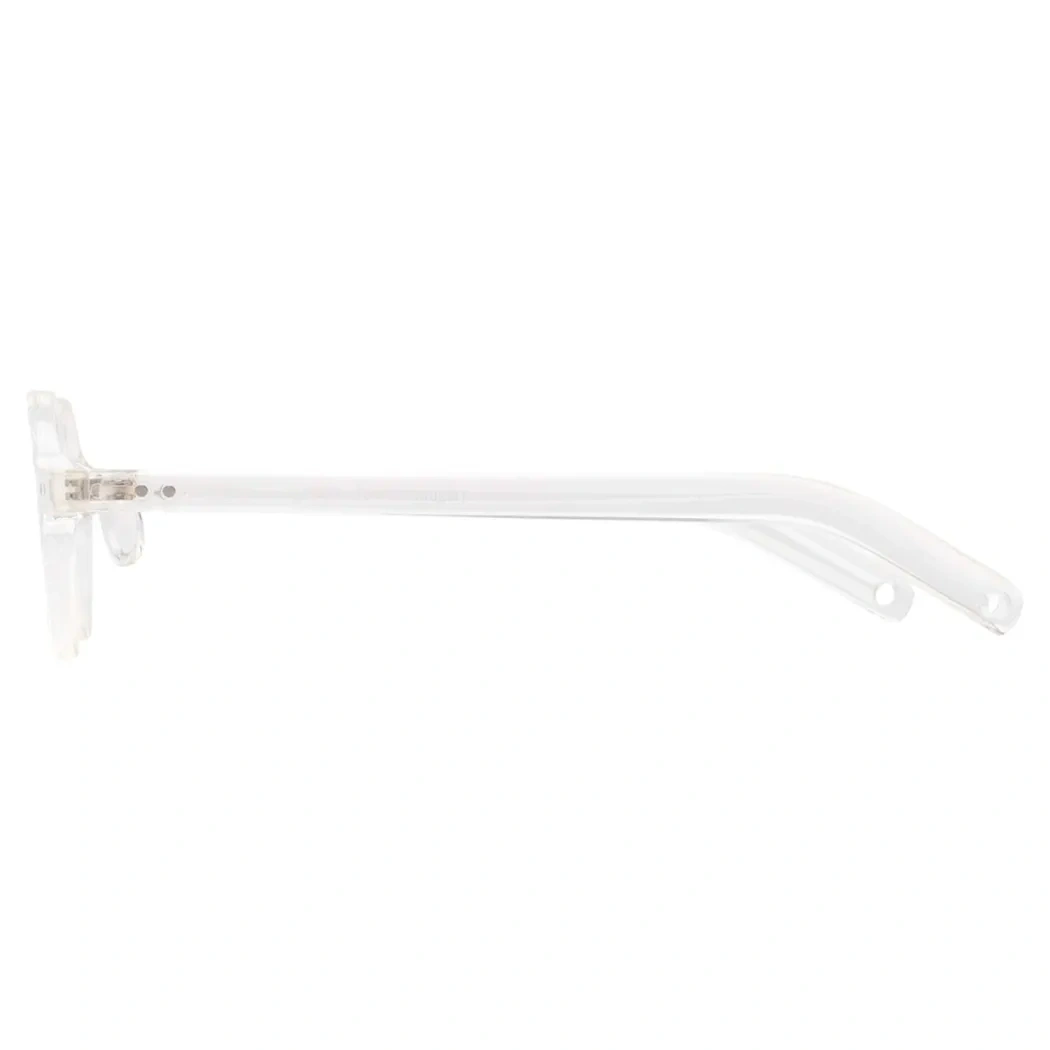 Round White Reading Glasses