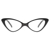 Cat-eye Black Reading Glasses