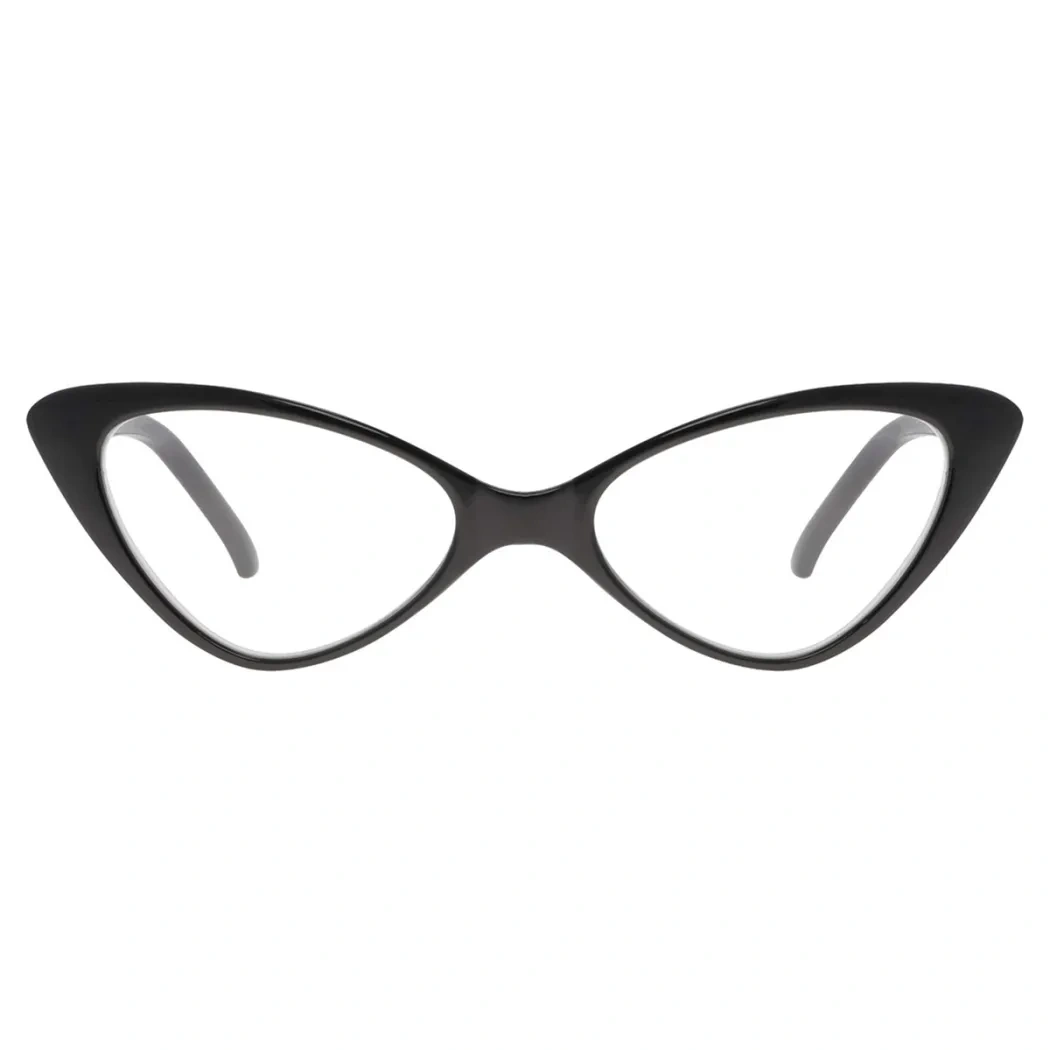 Cat-eye Black Reading Glasses