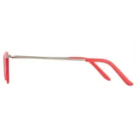 Rectangle Red Reading Glasses
