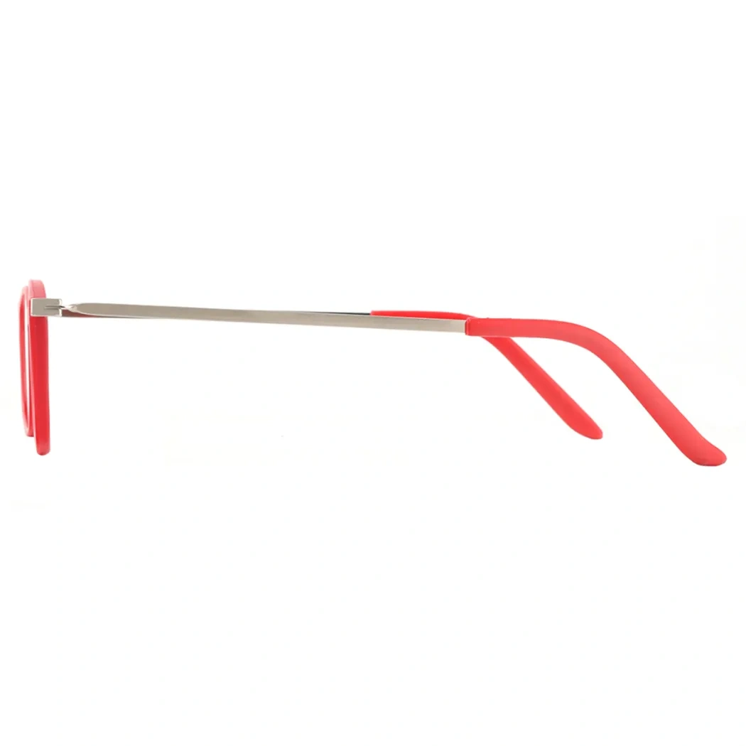 Rectangle Red Reading Glasses