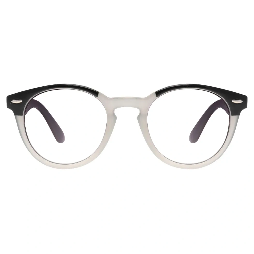 Round Black Reading Glasses