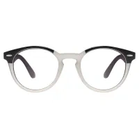 Round Black Reading Glasses