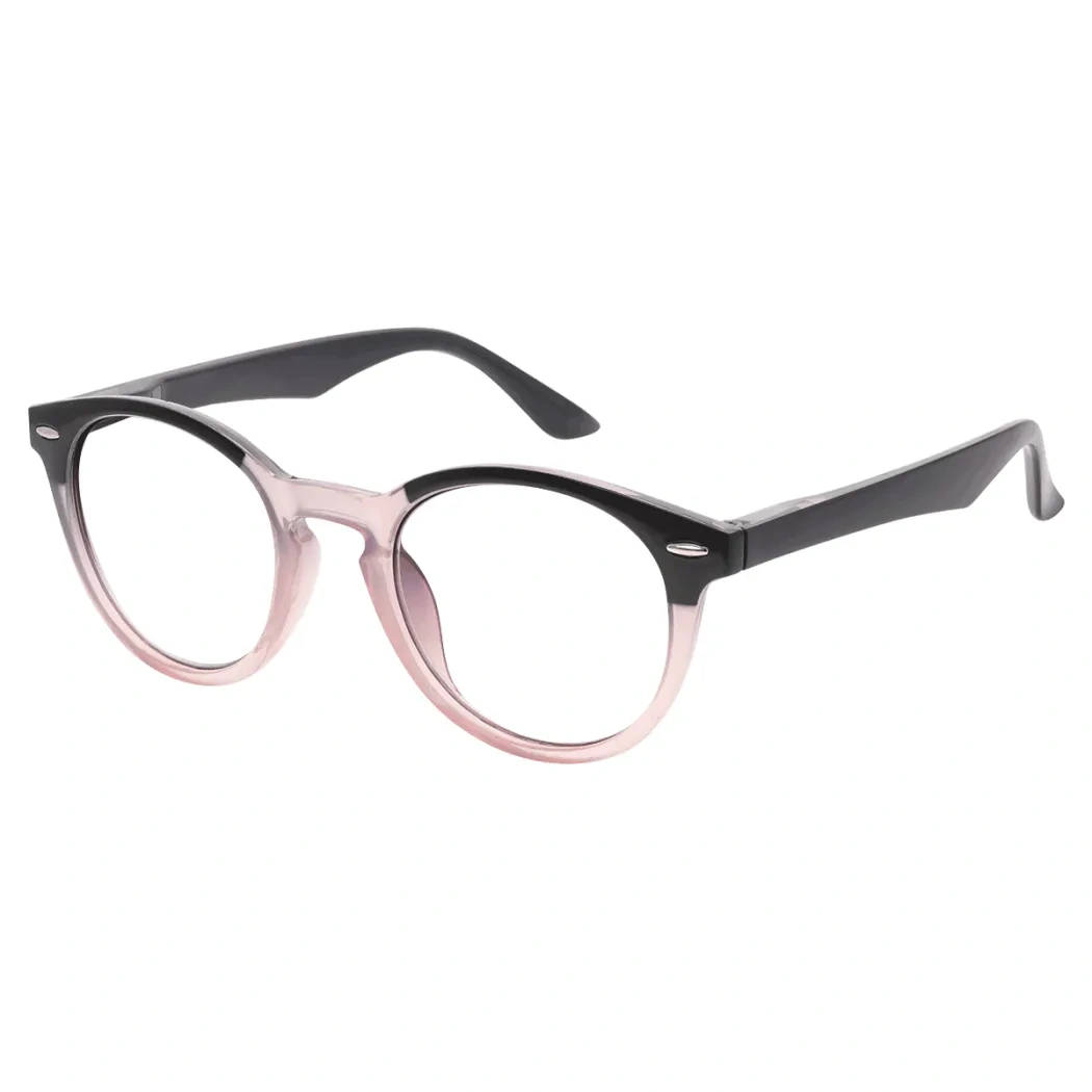 Round Pink Reading Glasses