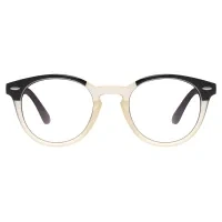 Round Brown Reading Glasses