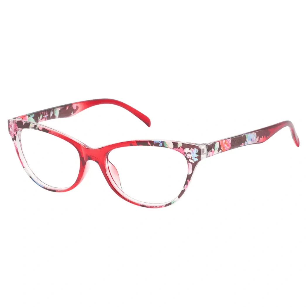 Cat-eye Red Reading Glasses