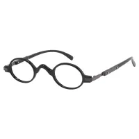 Round Black Reading Glasses