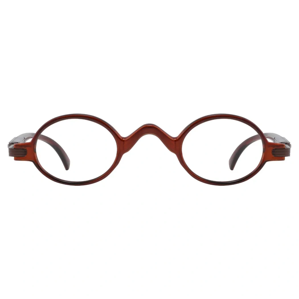 Round Dark Tortoiseshell Reading Glasses