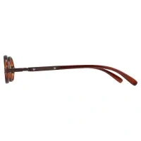 Round Dark Tortoiseshell Reading Glasses