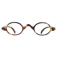 Round Lemon Tortoiseshell Reading Glasses