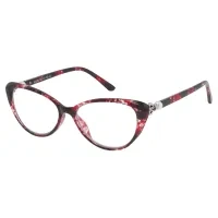 Cat-eye Black Reading Glasses