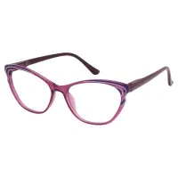 Cat-eye Purple Reading Glasses