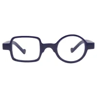 Geometric Blue Reading Glasses