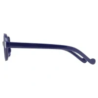 Geometric Blue Reading Glasses
