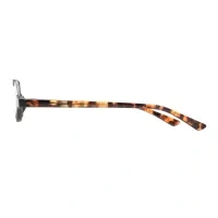 Oval Black Reading Glasses