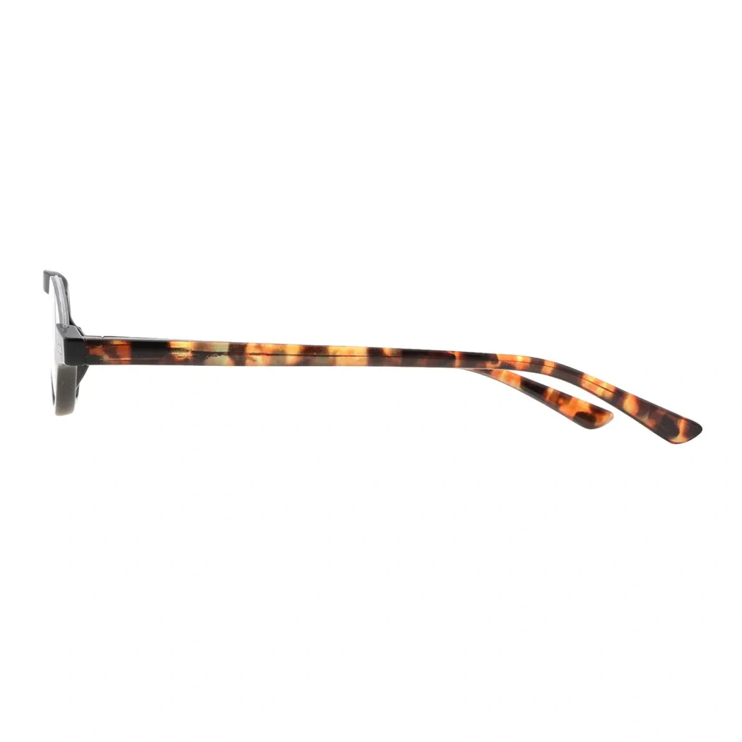Oval Black Reading Glasses