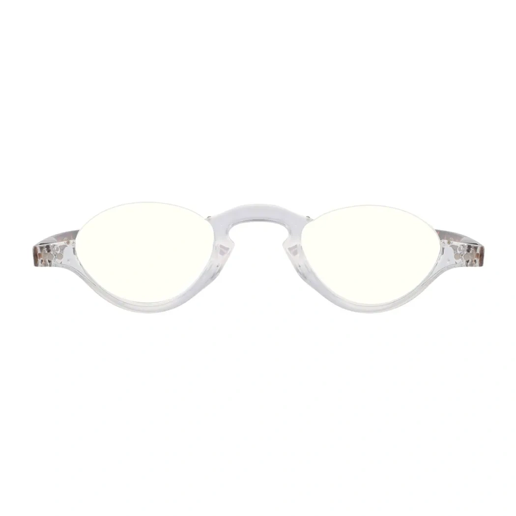 Oval Clear Reading Glasses