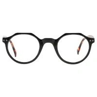 Round Black Reading Glasses