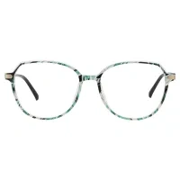 Cat-eye Green Reading Glasses