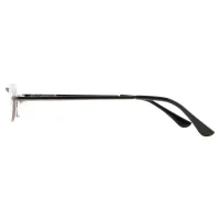 Oval Grey Reading Glasses