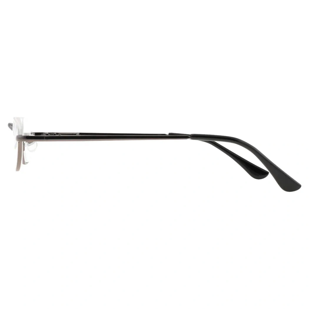 Oval Grey Reading Glasses