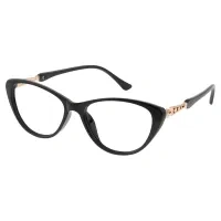 Cat-eye Black Reading Glasses