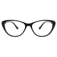 Cat-eye Black Reading Glasses