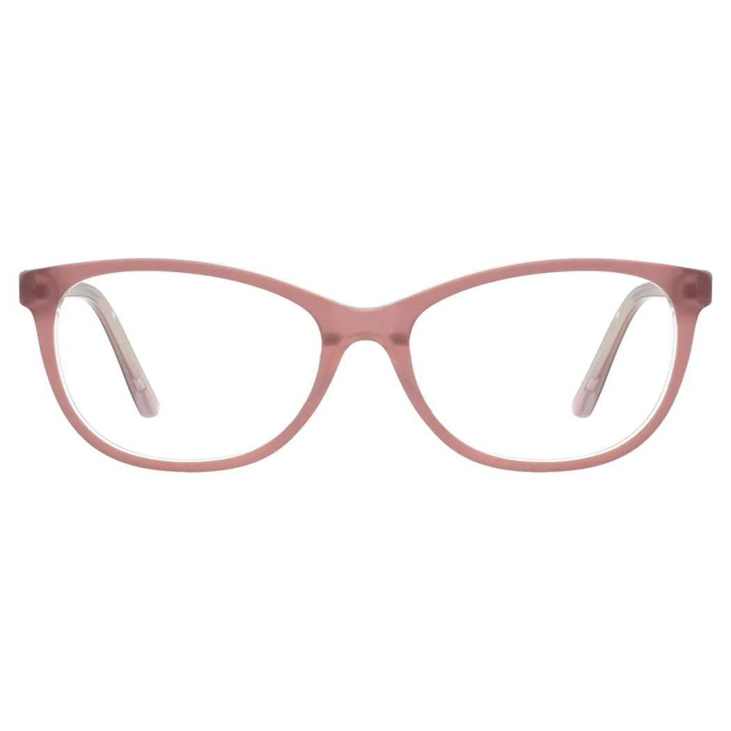 Oval Pale Pink Eyeglasses