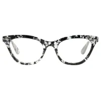 Cat-eye Black Reading Glasses