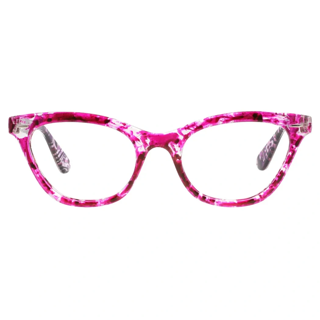 Cat-eye Pink Reading Glasses