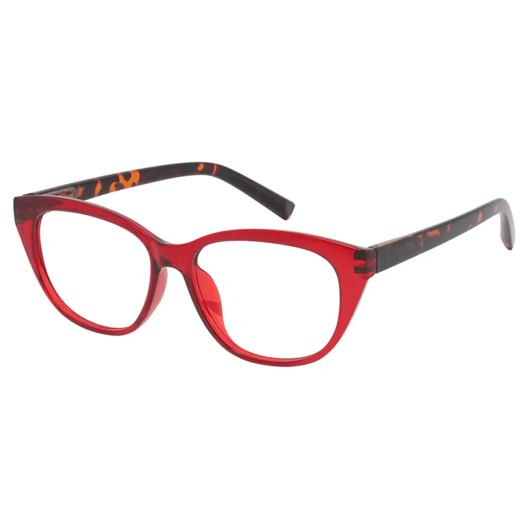 Cat-eye Wine Eyeglasses