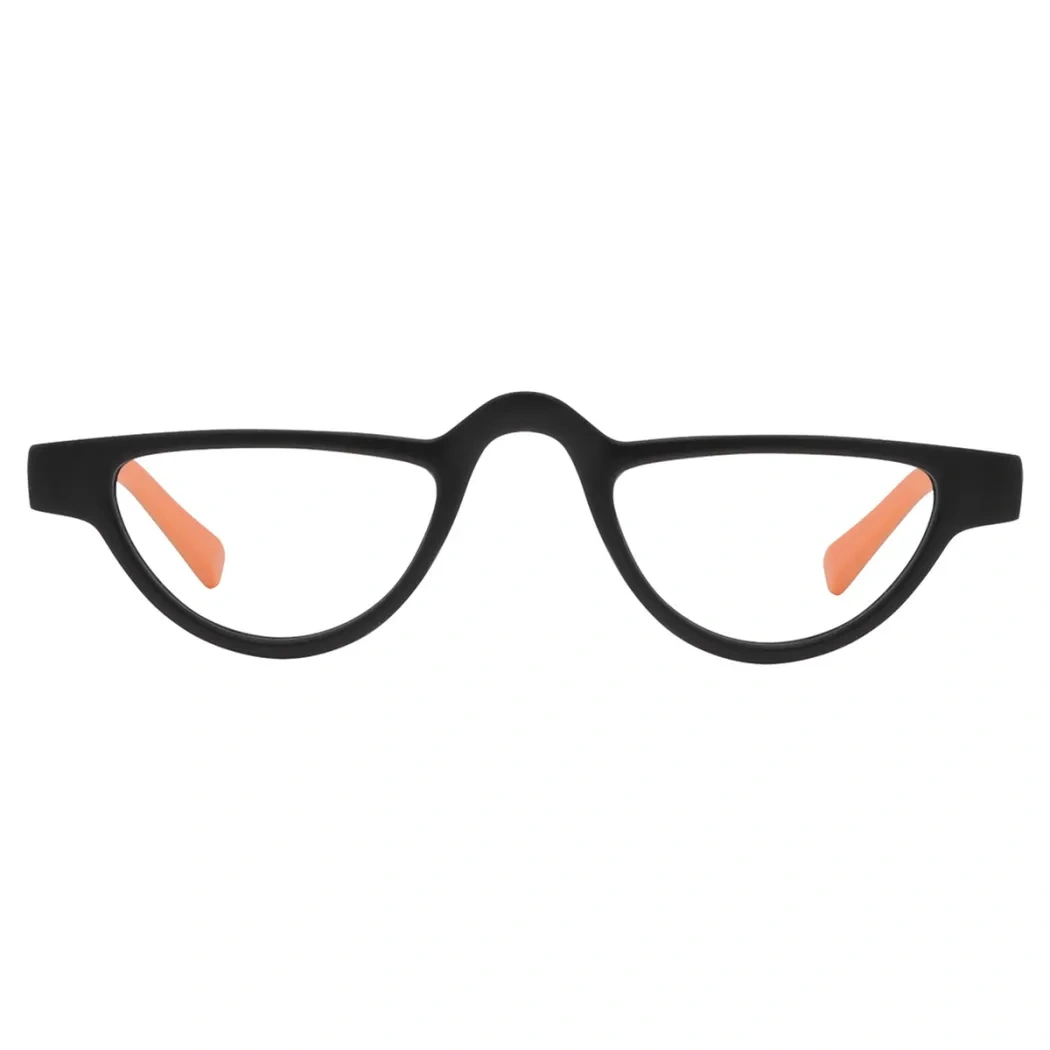 Geometric Black Reading Glasses